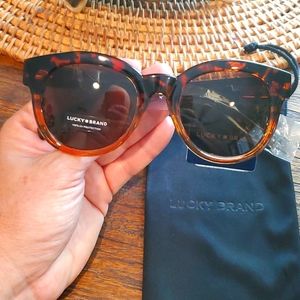 Lucky brand tortoise sunglasses